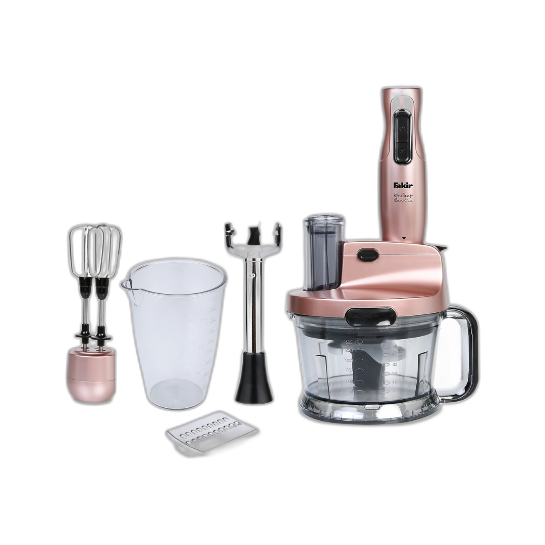 Fakir Mr Chef Quadro Rose Blender Mikser Robot Seti